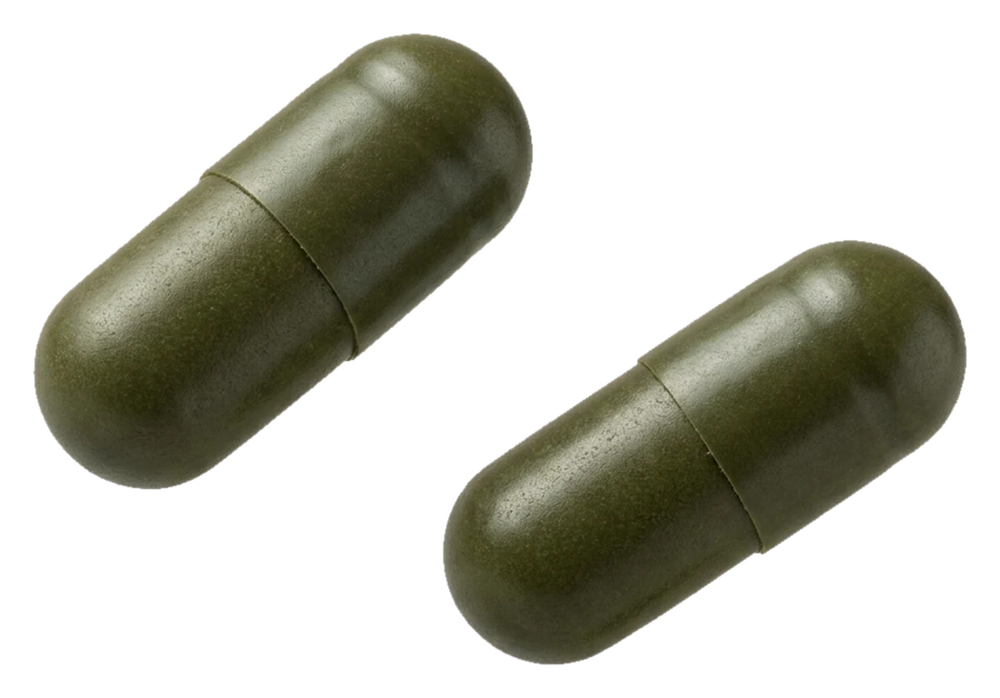 Dos cápsulas vegetales de Aveline Amla